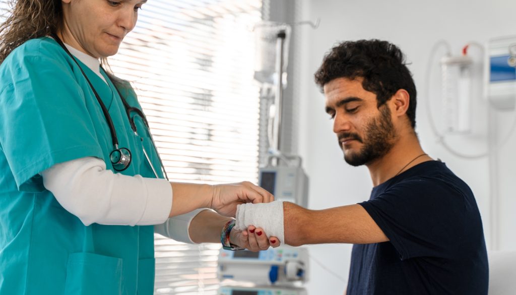 Who is a prosthetic hand for?